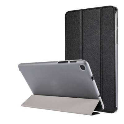 For Samsung Galaxy Tab A Silk Texture Multi-Angle Flip Case P200 P205 
