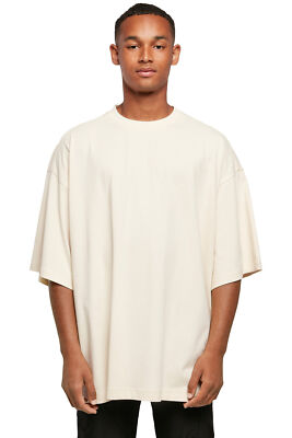 Herren Oversized T-Shirt Tall Tee Basic Unifarben Longshirt Große Größen Big