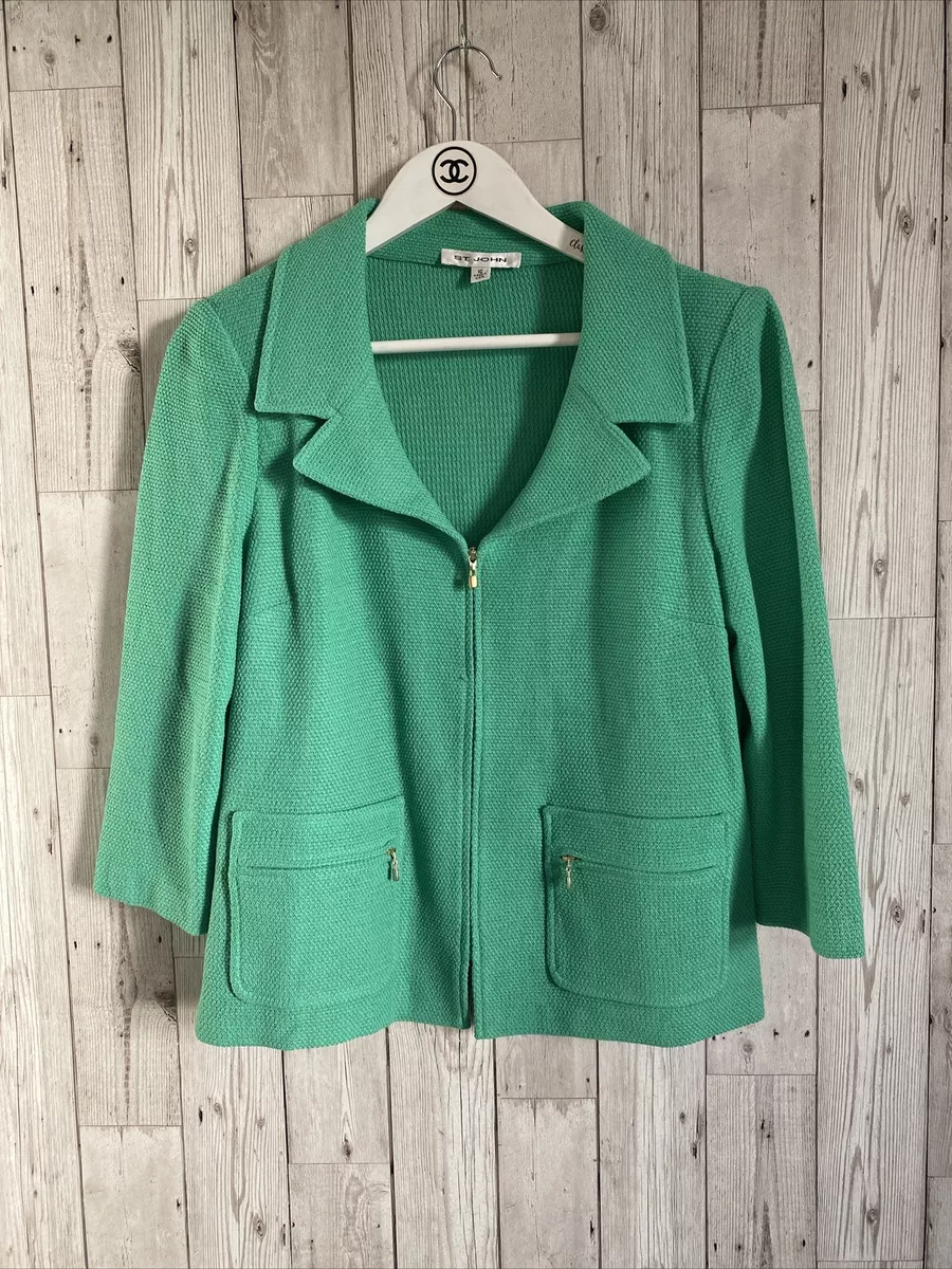 St john hotsell wool blend jacket