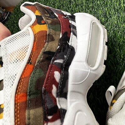 Nike Air Max 95 ERDL Party Multicolor Camo White Size 8 Nike Air Max 95 ERDL Party Multicolor Camo White Size 8