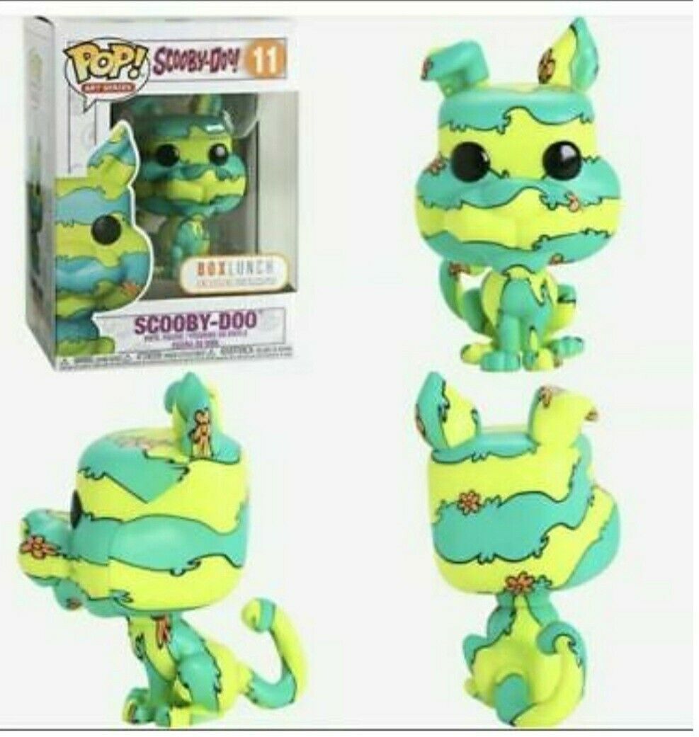Scooby-Doo: Scooby-Doo Art Series (Mystery Machine) Exc Funko Pop! W PROTECTOR 