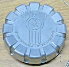 NUEVO LOGOTIPO KENWORTH GENUINO SIN BLOQUEO TAPA DE COMBUSTIBLE DE 3,5"