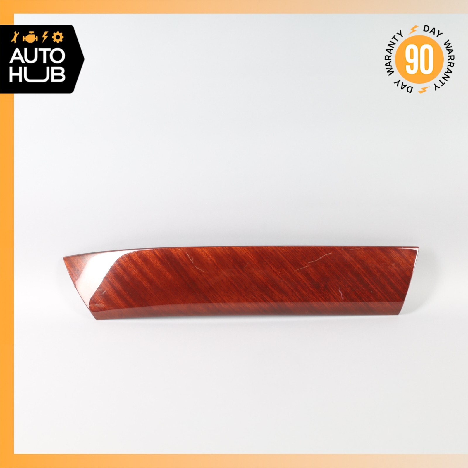 03-13 Maserati Quattroporte M139 Rear Right Side Door Panel Trim Panel Wood OEM