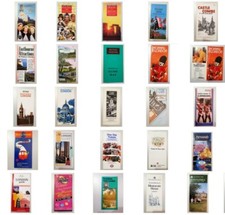 Vintage 1970's - 1990's Souvenir Tourist Travel GUIDES LONDON ENGLAND BRITAIN UK