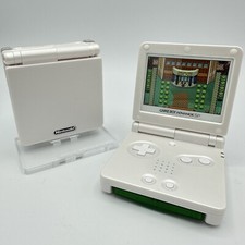 Gameboy Advance SP White AGS-001 or IPS CHOOSE BUTTONS Glass Lens New Battery