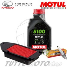 Tagliando KYMCO Agility 150 R16+ Plus 2017-2020 / Olio Motul 5100 Filtro Candela