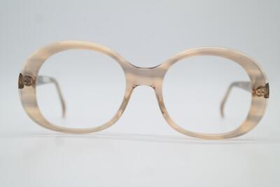 Lunettes Vintage INDO GANDIA Marron Ovales - Monture Acétate Unisexe