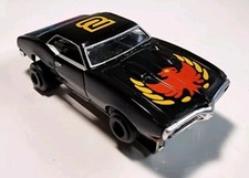 JOHNNY LIGHTNING THUNDERJET 500 2 Black 1968 Pontiac Firebird HO SLOT CAR T-Jet