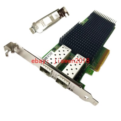 DELL 0HN7J7 00M95 INTEL XXV710-DA2 DUAL PORT 25GBE SFP28 PCI-E ADAPTER CARD