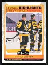 2021-22 O-Pee-Chee #594 Sidney Crosby