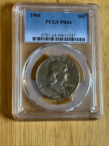 1960 FRANKLIN HALF PROOF 64!