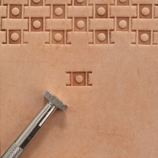 Craftool Basketweave Stamp X595 6595-00 New by Tandy Leather