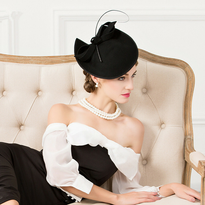 Fascinator Vintage Con Piume E Rete - Cappello Elegante Per Matrimoni E Feste Anni '20