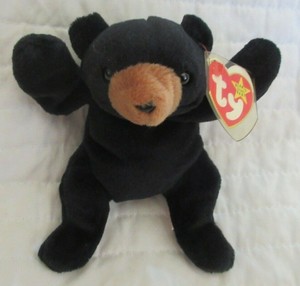 blackie the bear beanie baby
