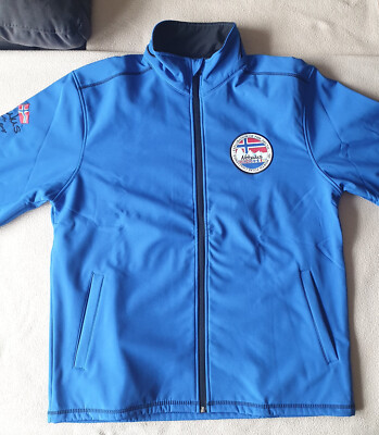 Softshell Jacke / Herren / Nebulus / blau / L