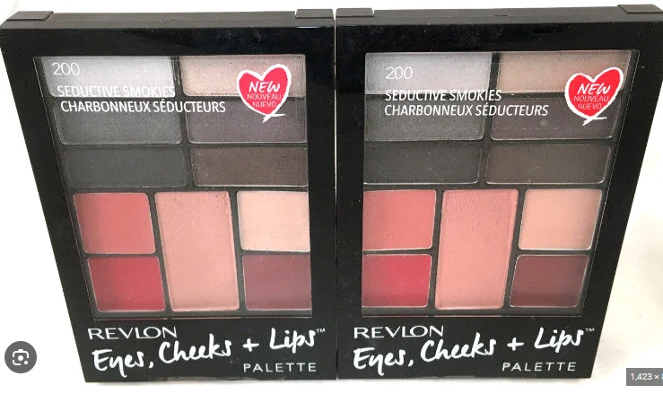 Revlon Eyes, Cheeks + Lips Makeup Palette #200 Seductive Smokies *Twin Pack* - Image 2 of 2