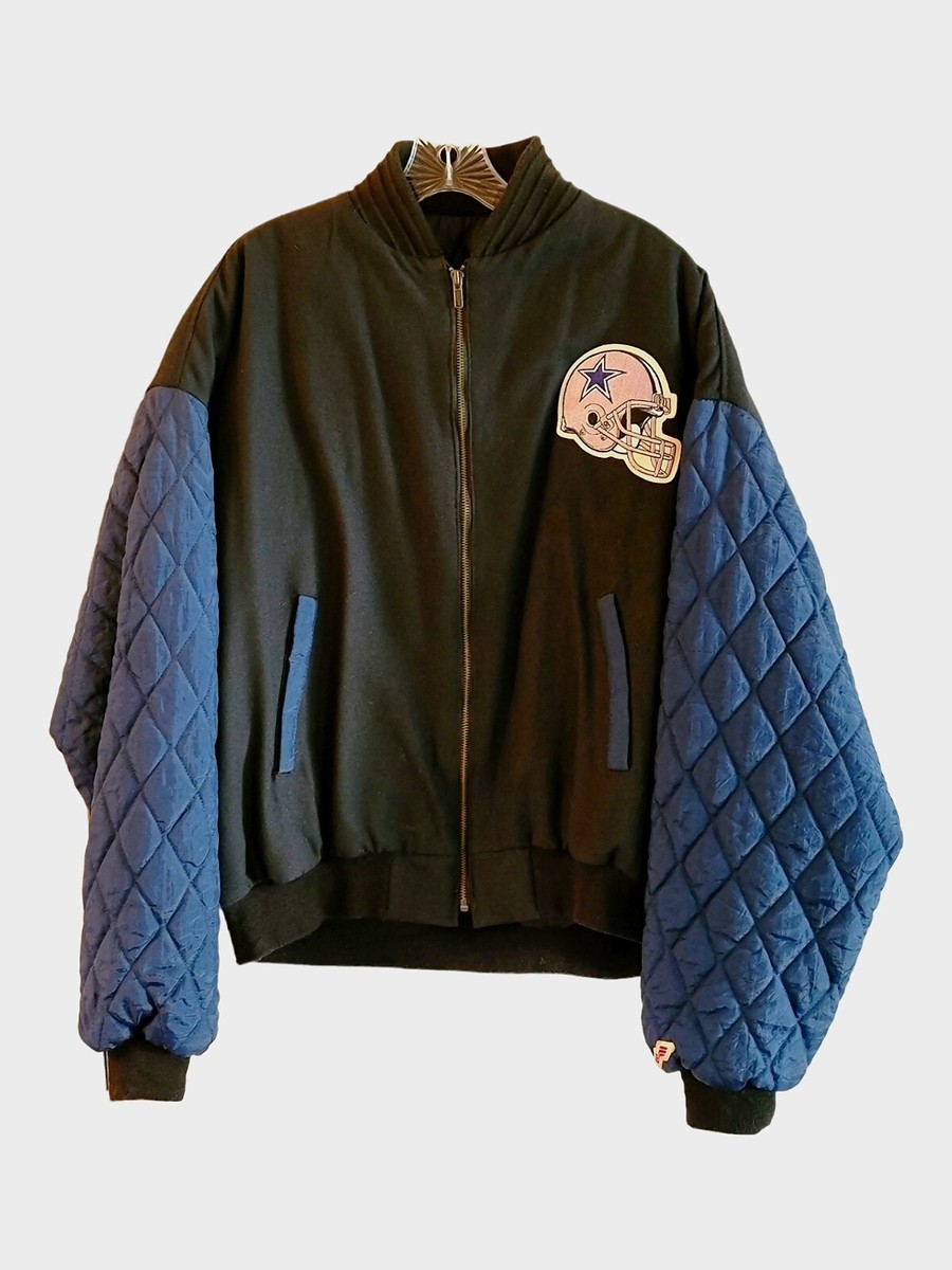 Swingster Vintage NFL Dallas Cowboys Bomber Style Zip Up