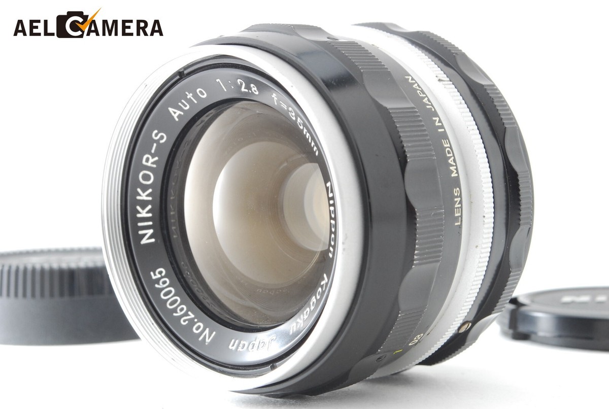 NEAR MINT】 Nikon Nikkor-S Auto 35mm f2.8 non Ai MF Wide NEAR MINT】 Nikon Nikkor-S Auto 35mm f2.8 non Ai MF Wide