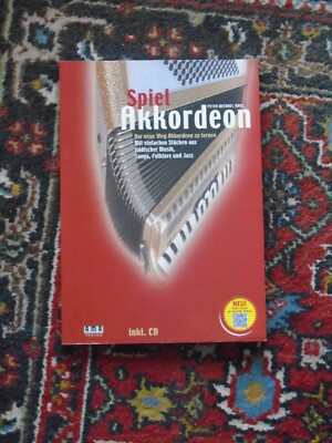 Spiel Akkordeon  von PETER MICHAEL HAAS (inkl. CD)         -neuwertig-