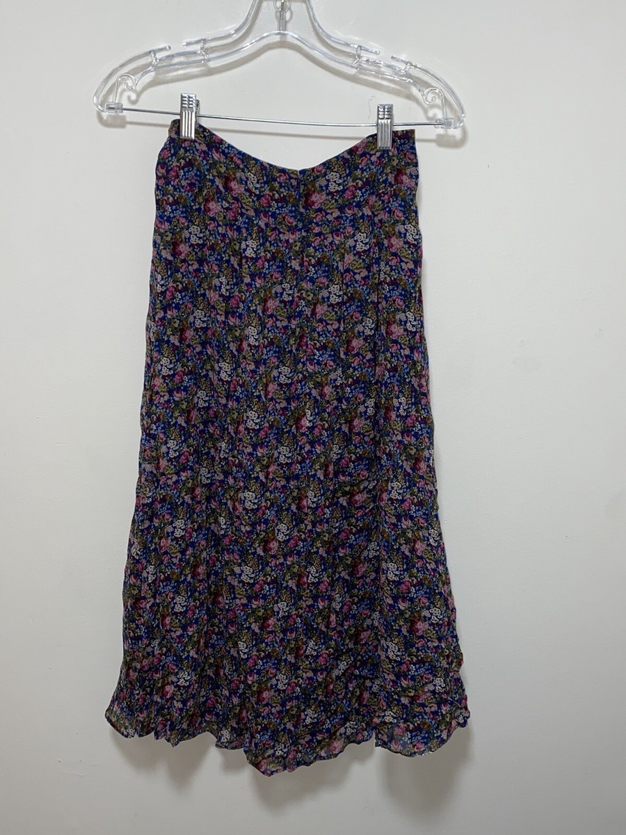 SEZANE MARIA SKIRT ENGLISH COUNTRYSIDE SIZE 34 US 2 | eBay