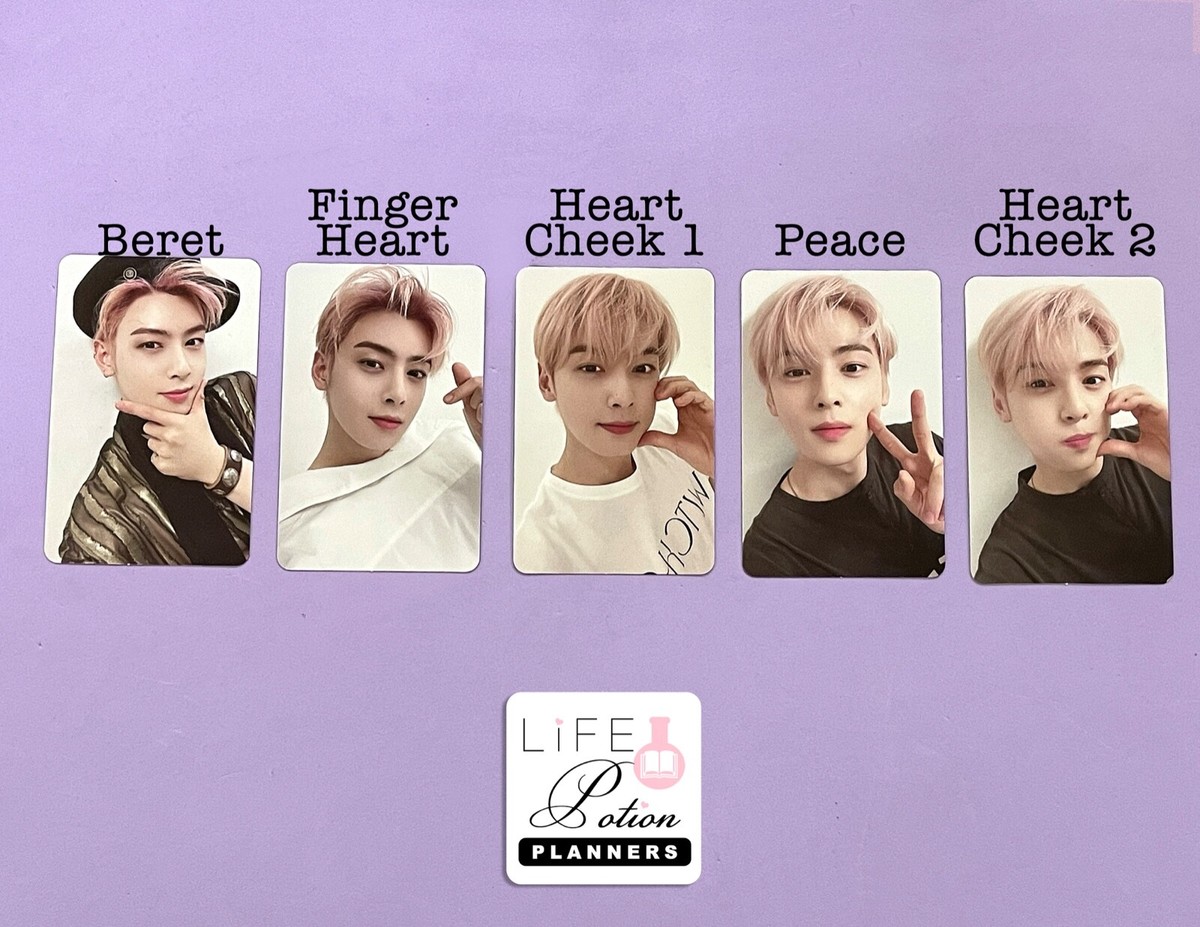 ASTRO | CHA EUNWOO | Switch On | Official Album Photocard | PC [US