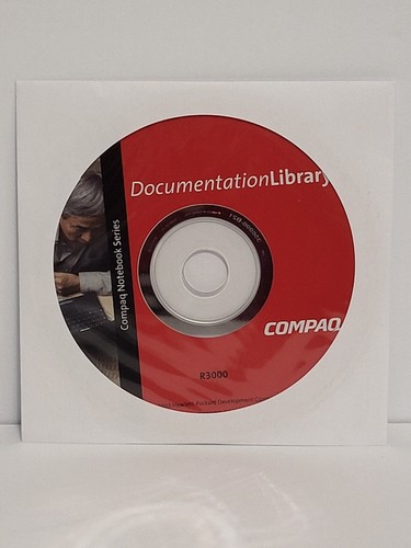 HP Compaq Notebook Series R3000 Documentation Library CD ROM Disc - SEALED