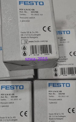 1pcs New FESTO pressure switch PEV-1/4 SC-OD 161760