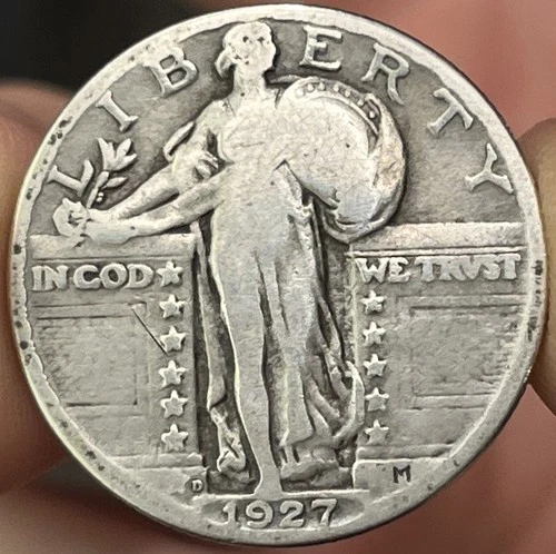 1927-D Standing Liberty Quarter VG