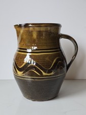 Sidney Tustin Winchcombe Pottery Slipware Jug - 19.5cm Tall