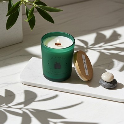 Aydens Candles - Ginger and Saffron Citronella Scented Candle #331