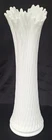 Vintage Westmoreland Milk Glass Quilted Diamond Swung Vase 16 Inch