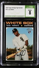 2020 Topps Heritage High Number - Luis Robert #512 CSG 9  (RC)
