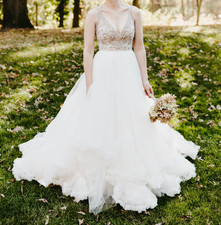 Hayley Paige Georgie Style 6613 Wedding Dress Size 2