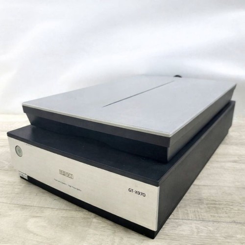 EPSON GT-X970 Flachbettscanner A4 6400dpi CCD Foto Film Scanner Gebraucht JAPAN