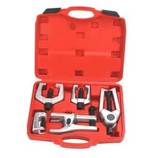 5-in-1 Ball Joint Separator Pitman Arm Puller Tie Rod End Tool Set for Red
