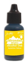 Tim Holtz Ranger Adirondack Alcohol Ink, Sunshine Yellow