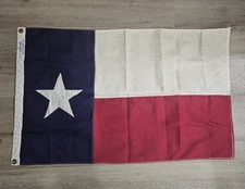 Vintage Storm King 2x3 Texas State Flag – Lone Star State – TX USA – All Cotton 