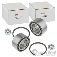 2X NTY RADLAGER-SATZ Vorne Passend FÜR Honda CR-V HR-V Links+Rechts | KLP-HD-029