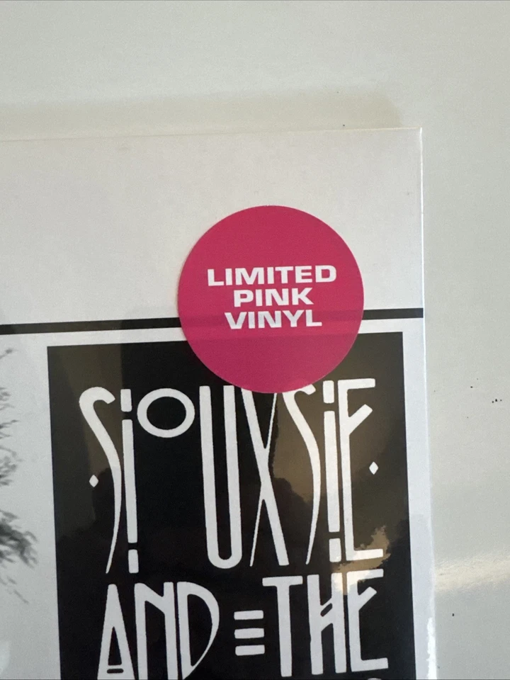 NEW+SEALED LP! SIOUXSIE AND THE BANSHEES * A RED LIGHT IN CARDIFF VOL.1 *PINK!!! - Image 2 of 4