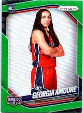 2025 Panini Prizm WNBA #103 Georgia Amoore Green Prizms