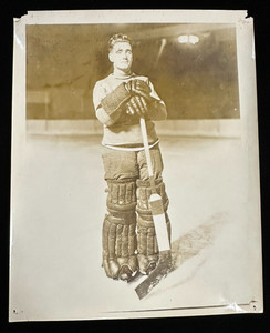 Vintage 1930's Lorne Chabot Original Toronto Maple Leafs 8x10 Photo