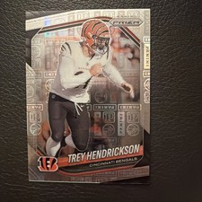 Trey Hendrickson 2025 Panini Prizm Logo Refractor SP /20 Cincinnati Bengals