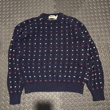 Vintage 80s Eddie Bauer Cotton Knit Pullover Sweater Size Large