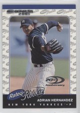 2001 Donruss Rated Rookie 1849/2001 Adrian Hernandez #161 0w7