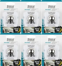 Nite Ize Steelie 360° Magnetic Mount Dash Mount (6-Pack)