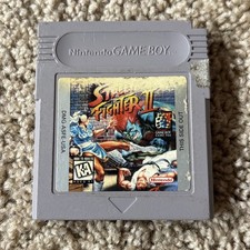 Street Fighter II 2 - Nintendo Game Boy Original Authentic SNES Classic Tested!