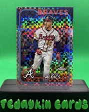 Ozzie Albies 2024 Topps Chrome #9  X-Fractors