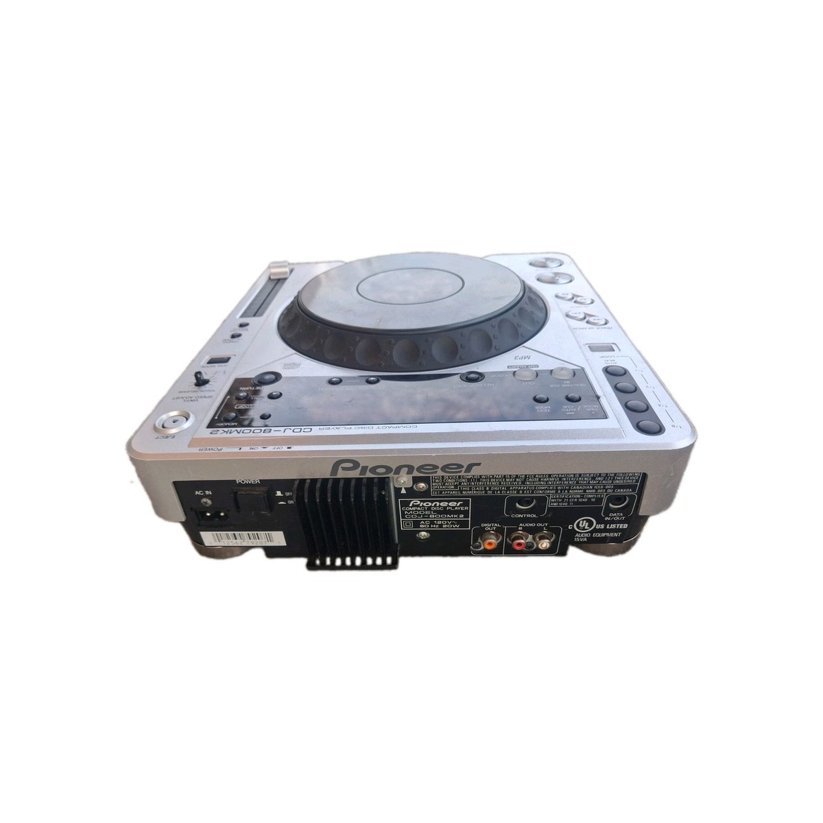 Pioneer CDJ800MK2 DJ Turntable for sale online | eBay