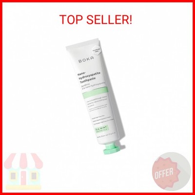 Boka Natural Toothpaste, Fluoride Free - Ela Mint, 4oz, Pack of 1 - Made in USA