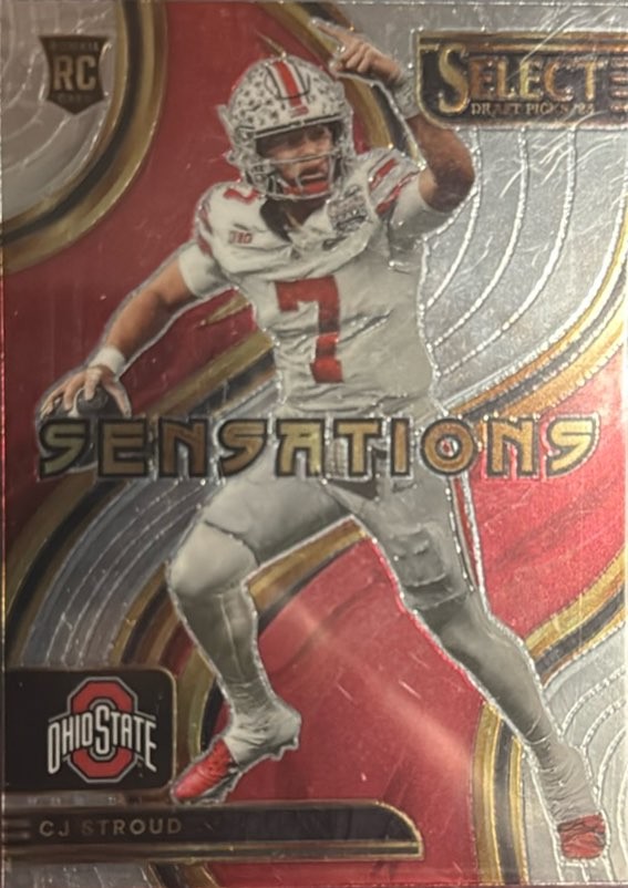2023 Panini Select Draft Picks Sensations#2 C.J. Stroud